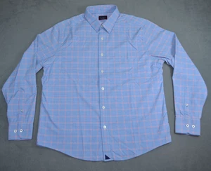 UNTUCKit Shirt Mens Large Long Sleeve Button-Up Kelowna Nylon Stretch - Picture 1 of 11
