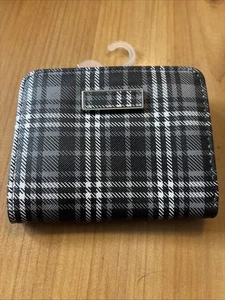 Cartera a cuadros blanca y negra - Imagen 1 de 4