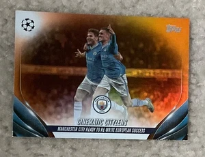 Topps Cinematic Cityzens 2024 naranja/25! - Imagen 1 de 2