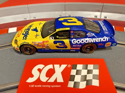 Coche Ranura SCX NASCAR 63350 Dale Earnhardt Wrangler #3 Chevy Monte Carlo 1/32 Nuevo de Lote Antiguo Foto 1 de 4