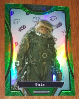 2023 Kakawon Phantom Disney 100 Star Wars Bistan Green #'d Card-14/20 - Image 1 of 2