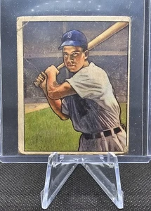1950 Bowman Vic Wertz #9 Detroit Tigers POVERO - Foto 1 di 2
