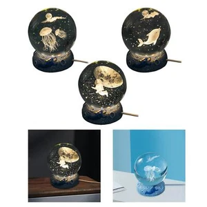 Night Light with Base Glowing Bedside Lamp for Bedroom Christmas Kid Gift - Picture 1 of 10