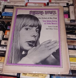 ROLLING STONE #33 MAY 17, 1969 JONI MITCHELL big pink THE BAND No Mailing Label - Picture 1 of 1