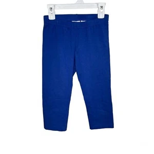 Hanna Andersson Capri Leggings Bright Basics Stretch Blue Size 140 cm 10 - Picture 1 of 4