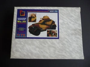 German Beutefahrzeug1:72, Wz.29 Panzerwagen WW2, Resin und Photo, -Ätzteilen. - Bild 1 von 6