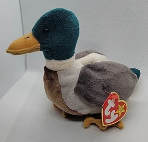 Ty Jake the Mallard Duck - Gorro Bebé Como Nuevo con Ambas Etiquetas - Imagen 1 de 5