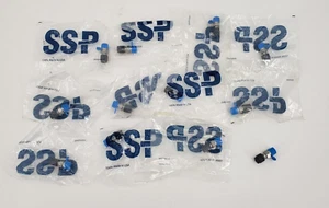 SSP Unilok MNPT Male Fitting 316 BRW 1/8" Lot Of 12 1/4" Tube x 1/8" - Picture 1 of 7