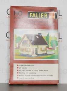 FALLER #205 - CASA FAMILIAR CON ENREJADO - KIT DE FERROCARRIL DIORAMA HO - ¡COMPLETO! - Imagen 1 de 1