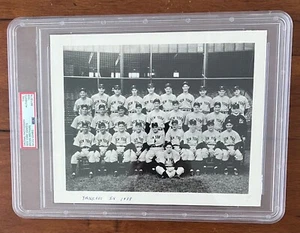 1938 New York Yankees World Champions Team Photo Lou Gehrig PSA TYPE 1 - Picture 1 of 2