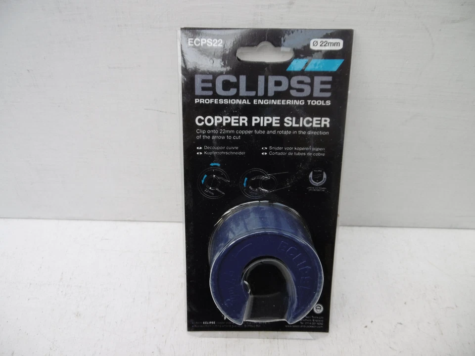 ECLIPSE ECPS22 22MM PLUMBERS COPPER PIPE CUTTER SLICE - Image 1 of 1