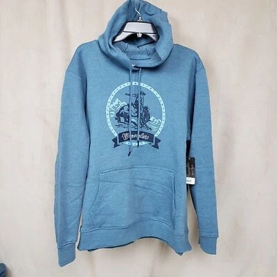 Moletom com capuz feminino Wrangler XXL azul cavalo - Imagem 1 de 4