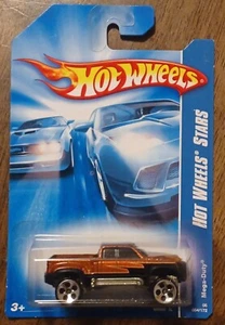 2008 Hot Wheels Mega Duty Hot Wheels Stars Series Blue Card Neu in Verpackung - Bild 1 von 7