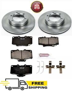 New Brake Pad & Rotor Kit FRONT For TOYOTA 4Runner 91-95 T100 93-98 4WD Vented