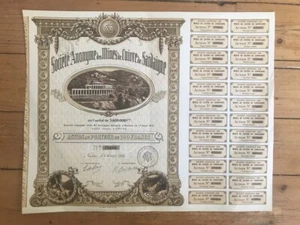 TOP DECO =  action: Mines de Cuivre de SARDAIGNE (ITALIE) (E3) - Picture 1 of 1