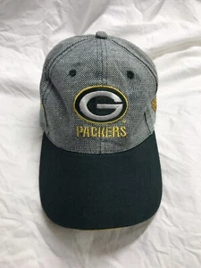 Vintage Green Bay Packers Strapback Hat Cap Promo Citgo Green Gold Yellow New - Imagen 1 de 6