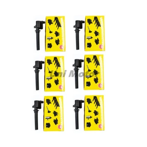 6 pcs OEM NGK Ignition Coil 1L8Z12029AB For Ford Escape Freestyle Taurus 3.0L V6 - Picture 1 of 6