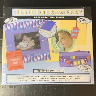 Набор для скрапбукинга Memories Made Easy 12x12 альбом в переплете в комплекте 650 шт. - Изображение 1 из 4