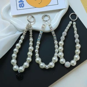 Bright Diamond Crystal Anti-lost Rope Peal Bag Pendant Women - Zdjęcie 1 z 7
