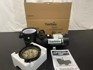 Blue Wave NE6181 Tidal Wave 2-Speed Replacement Pump for Above Ground Pool, 1 HP - Picture 1 of 4