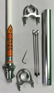 C-30 2M/70CM DUAL BAND BASE ANTENNA - Marine Quality - Repairable - Adjustable - Picture 1 of 10