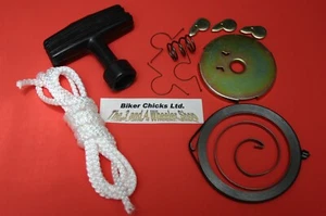 HONDA 70-78 ATC 90 Recoil Starter Spring, Rope, Handle & Pull Start Rebuild Kit - Picture 1 of 1