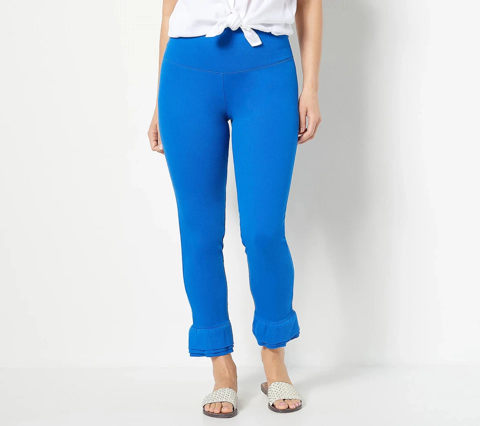 Women with Control Prime Stretch Pants Blue Quartz M New - Image 1 of 1