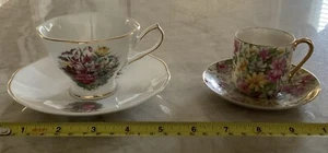 Inarco Demitasse Teetasse & Untertasse + Hermann Dodge & Sons Teetasse & Untertasse - Bild 1 von 5