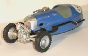 T.W. Modelli 1933-39 Morgan Supersports auto da corsa blu (metallo bianco) con scatola - Foto 1 di 15