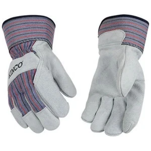 Kinco International 1500-Medium Leather Palm Glove W / Safety Cuff Pair - Picture 1 of 1