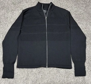 VTG Mads Nørgaard Wool Sweater XL Klemens Zip Knit Scandinavian Minimalist - Picture 1 of 9
