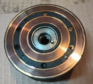 1976-1979 Yamaha RD400 flywheel rotor alternator generator field coil - Picture 1 of 7