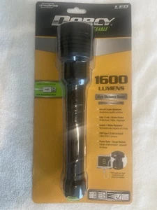 Dorcy Pro Series 1,600-Lumen Anodized Aluminum USB-Rechargeable LED Flashlight - Picture 1 of 6