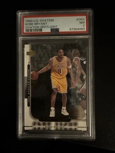 Kobe Bryant 1999 UD Ovation Spotlight Basketball Card # OS3 Graded PSA 7 NM - Picture 1 of 3