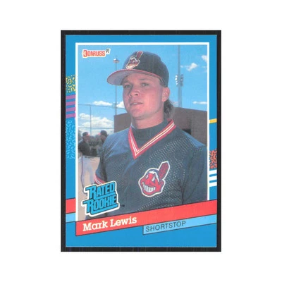 Donruss Mark Lewis 1991 RC Indians #29 Foto 1 de 3