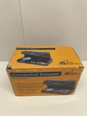 Detector de Falsificaciones ROYAL SOBERANO RCD-3 PLUS - Caja Abierta Nueva Foto 1 de 4