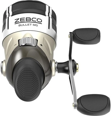 Carrete de pesca Zebco Bullet MG Spincast, tamaño 30 30 negro  Foto 1 de 4