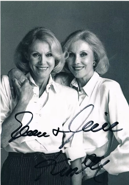 Alice & Ellen Kessler Autogrammkarte, Autogramm, Original  unterschrieben - Bild 1 von 1