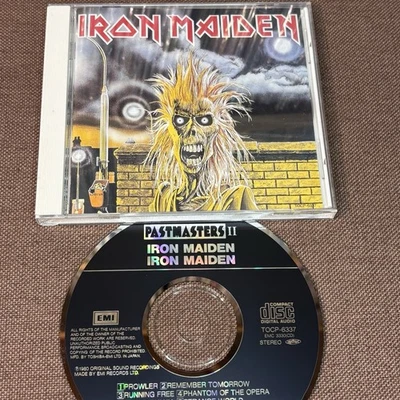 IRON MAIDEN s/t JAPAN CD TOCP-6337 1A4 TO PS Booklet 1990 issue Pastemasters II - Image 1 of 4