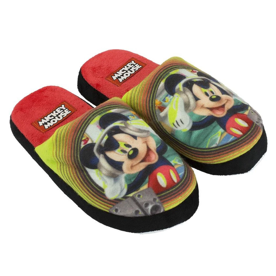 Disney Mickey Mouse Offizielle Hausschuhe Pantoffeln Baby und Junge Mickey Mouse 1147 - Bild 1 von 1