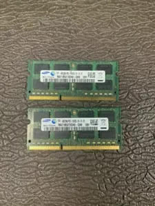 8GB For Samsung 2X 4GB DDR3 2RX8 PC3-10600S 1333mhz 204pin SODIMM Laptop Memory - Picture 1 of 1