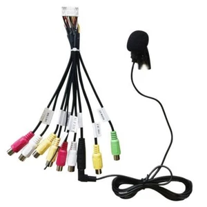 3.5mm Mic Microphone Cable for Android Car Stereo Radio unit GPS External Mic - Afbeelding 1 van 8