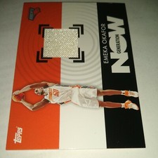 EMEKA OKAFOR 2007 TOPPS GENERATION NOW JERSEY #GNR-EO BOBCATS UCONN HUSKIES