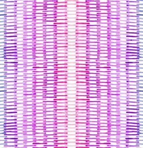 Tessuto ITB All'inizio tessuto estivo tessuto brezza viola rosa acquerello righe - Foto 1 di 2