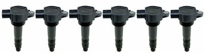 Paquete de 6 bobinas de encendido para Mitsubishi Eclipse 2005-09 Galant 2006-12 3,8 L 3,8 V6 Foto 1 de 2