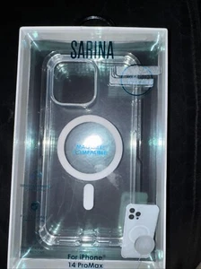 Iphone 14 Pro Max Case With Magsafe Compatible New Clear - Zdjęcie 1 z 8