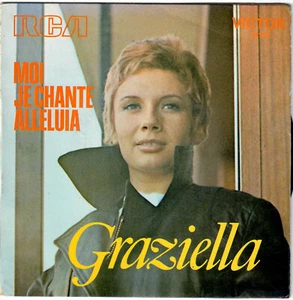 Graziella Alleluia Mea culpa 1971 SP 45 French girl funk gospel Yanco Nilovic - Picture 1 of 4