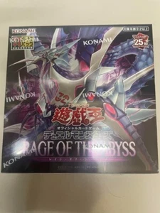 Yu Gi Oh card OCG Duel Monsters RAGE OF THE ABYSS Booster Box x3 w/ Bonus pack - Picture 1 of 2