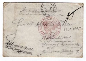 FELDPOST 1915 KRIEGSGEFANGENEN-Post aus BISKRA/ALGERIEN (AA1281 - Bild 1 von 1