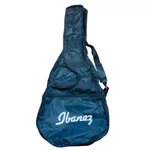 Ibanez Gitarre Gigbag schwarz Nylon mit Schultergurten & Fronttasche mit Reißverschluss 16x39" - Bild 1 von 6